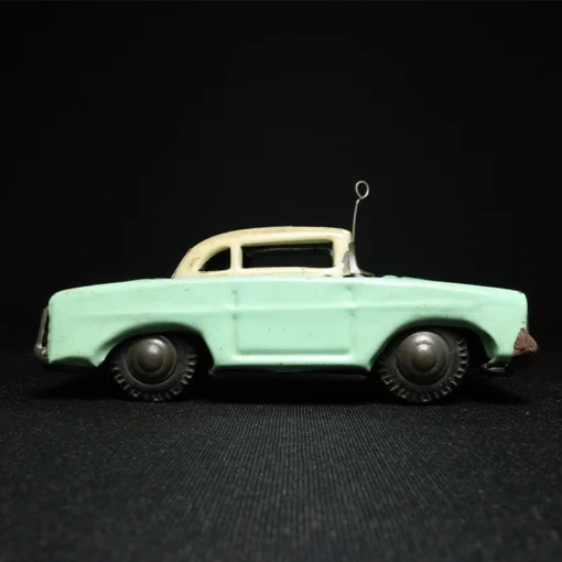 tin toy car taxi side view 3