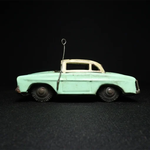 tin toy car taxi side view 4