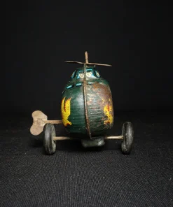 tin toy helicopter front view