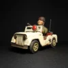 tin toy military jeep side view 1