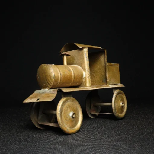tin toy model train engine side view 1