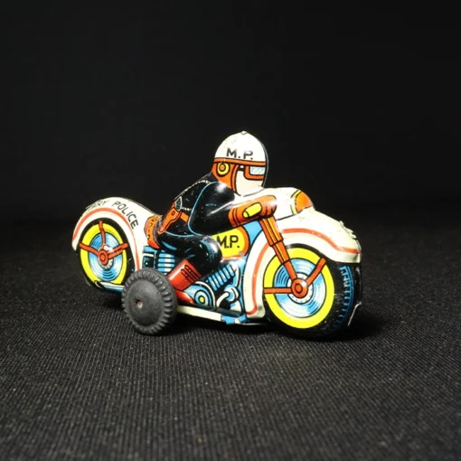 tin toy racer bike side view 3