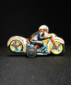 tin toy racer bike side view 4