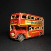 tin toy train bus side view 1