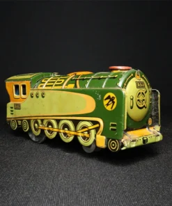 tin toy train engine II side view 2