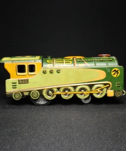 tin toy train engine II side view 4