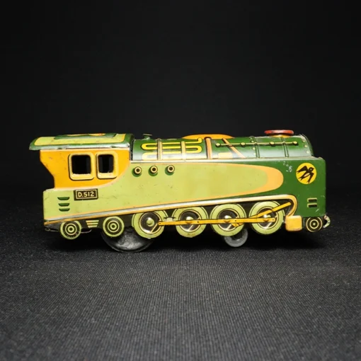 tin toy train engine II side view 4
