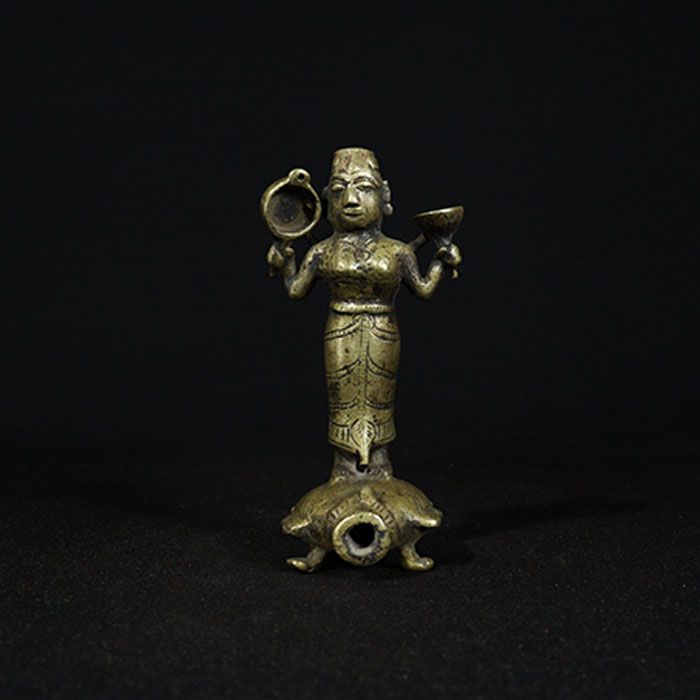 kohl container bronze collectible front view