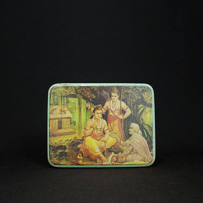 regal sweets advertising tin box front view 2
